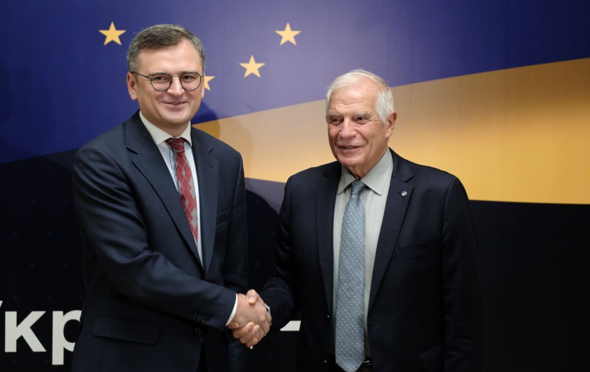 Боррель після зустрічі з Кулебою: очікую чітких зобов’язань від країн ЄС щодо ППО для України